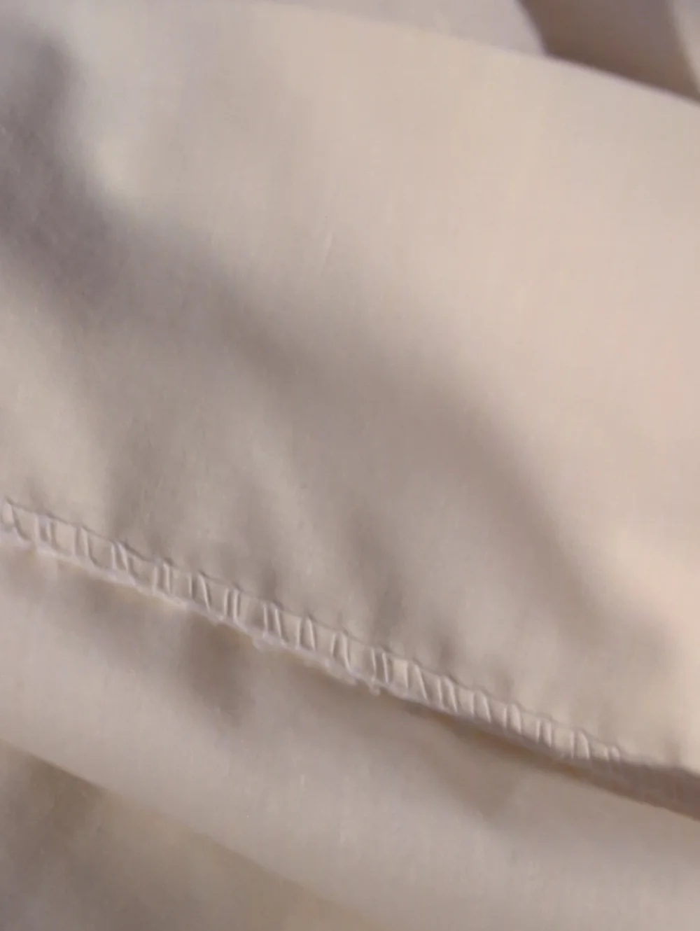 Vintage Butterfly Pillowcases Pair Cream Blue Orange Large Graphic Retro Bedding